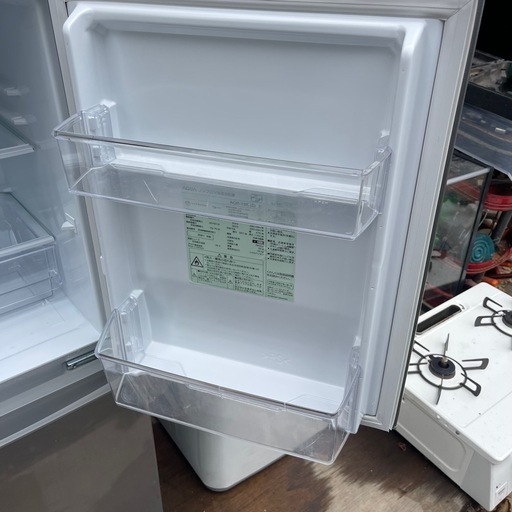 AQUA　2ドア冷蔵庫　2021年製　AQR－13K　一か月保証付き 【リサイクルショップ道楽屋】