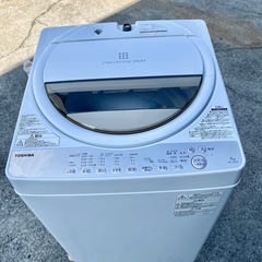 配送可🚚 7.0kg洗濯機 TOSHIBA 2019年製◎の画像