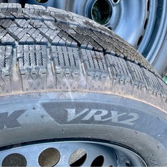 ブリジストンVRX2　185−60−15　2023製　15−6J　4穴PCD100　8分山　ホンダ・フィットの画像