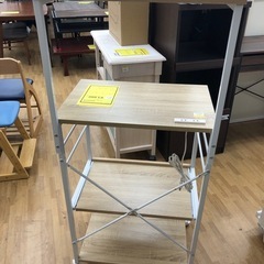 【ドリーム川西店御来店限定】☆ジモティー見たよ♪割引☆  簡易レンジ台  クリーニング済み 【2125560000061375】の画像