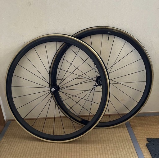 のむラボホイール　プレ6号　カーボンチューブラー　32mm