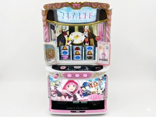 ?マギアレコード スロット実機 コイン不要機付き