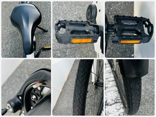 美品【電動アシスト自転車】オフィスプレスe（OFFICEPRESS e） 700C 8段変速 電動自転車 クロスバイク 