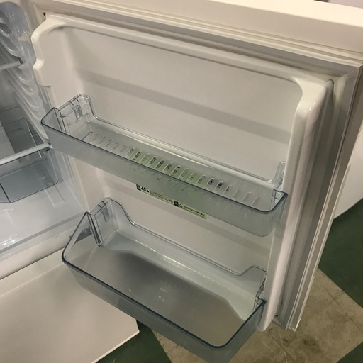 ジャングルジャングル貝塚店　冷蔵庫　ツインバード　2020年性　白　ホワイト　2ドア　右開き　コンパクト　110L  間冷式　ファン式