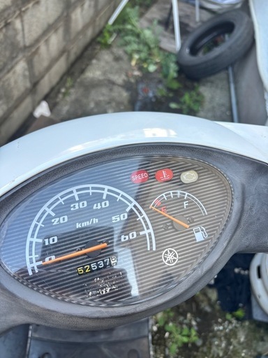 SA39J ジョグ！ディスクブレーキ、アルミホイール　現状。整備ベース！