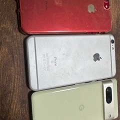 iPhone6sプラス  7プラス Googlepixel7 ジャンクの画像