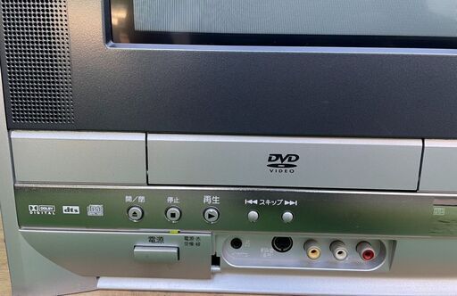 DVD VHS内蔵21型  パナソニック ブラウン管テレビ TH-21VFD10