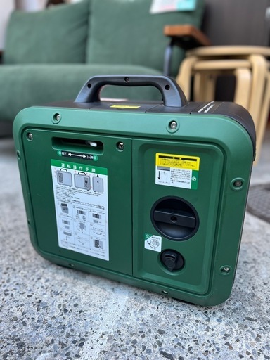 enestar GEN-1000 カセットガス インバーター発電機 ポータブル発電機 非常用電源 防災 キャンプ アウトドア generator