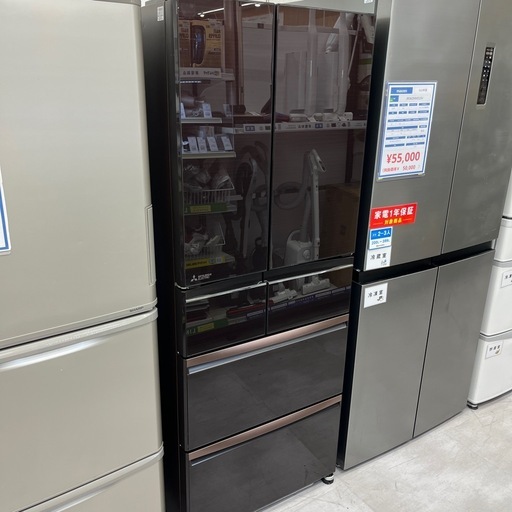 【トレファク太宰府店】MITSUBISHI 2019年製 MR-WX47LE-BRの6ドア冷蔵庫をご紹介します！