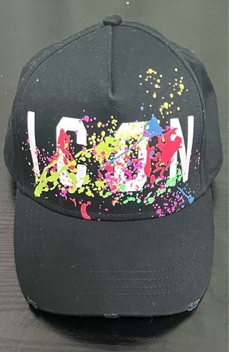 DSQUARED2 ICON キャップ ペイントデザイン ストリート 映え