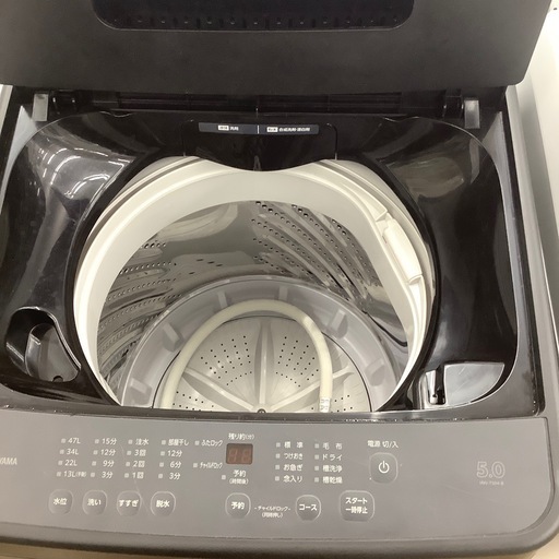 【安心の1年保証】IRIS OHYAMA アイリスオーヤマ  5.0kg 全自動洗濯機　IAW-T504-B 2024年製