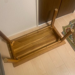 テーブル　ローテーブル　ウッド　机の画像