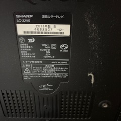 SHARP液晶テレビ
  の画像
