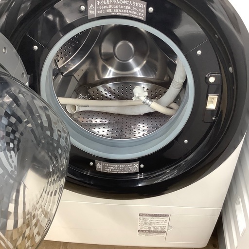 【安心の6ヶ月保証】SHARP シャープ　ドラム式洗濯乾燥機　7.0kg ES-S7E-WL 2020年製