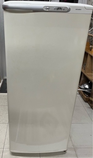 三菱 冷凍庫 122L MF-U12E-W 大容量ストッカー 家庭用・業務用OK