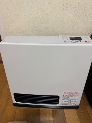 ほぼ新品！リンナイガスファンヒーター