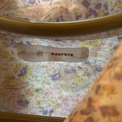 パジャマ 花柄 ①冬用 マイまくら購入 （中古） の画像