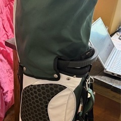 【7000円】ミズノ キャディバッグ＋ゴルフクラブセット（初心者向け）の画像