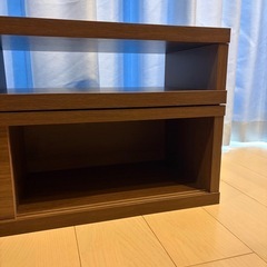 【金額交渉可能】新品同様、伸縮式テレビ台！の画像
