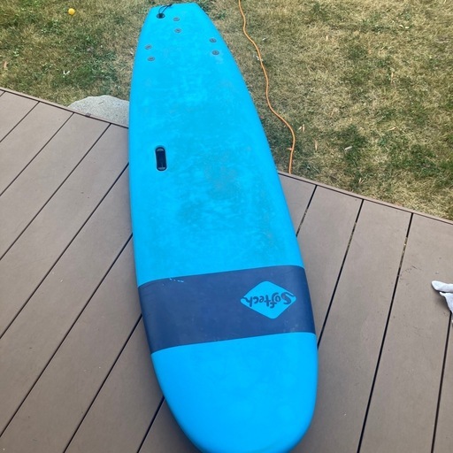 Softech ソフテック 7'0ft ファンボード 3フィン ブルー