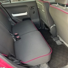 「可愛いピンク×白★ハスラーGターボ★車検満タン★快調★すぐ乗れます！」の画像