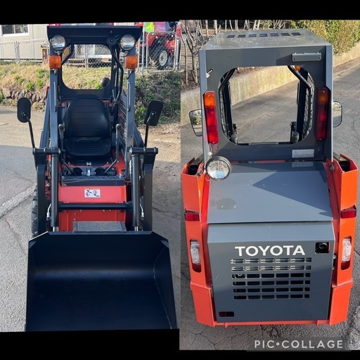 トヨタL&M スキッドステアローダー　4SDKL4 60時間