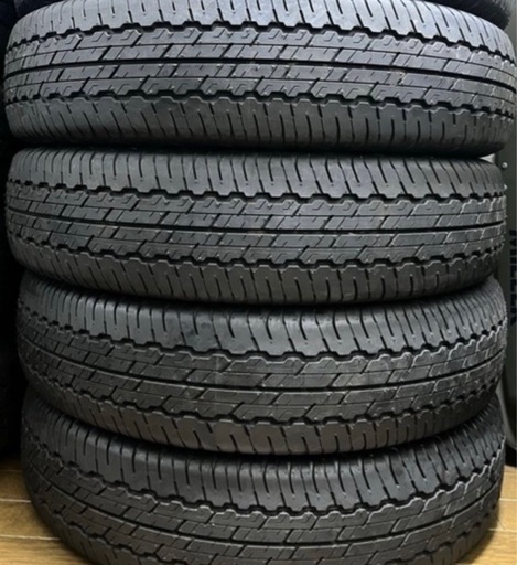 ★4/12(日）迄、引き渡し限定価格！新同品 ③ダンロップグラントレックAT20 195/80R15 2024年 4本 ジムニー シエラJB74 ハイエース キャラバン等★