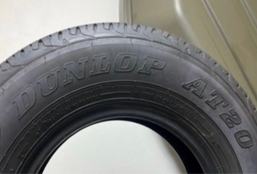 ★4/12(日）迄、引き渡し限定価格！新同品 ③ダンロップグラントレックAT20 195/80R15 2024年 4本 ジムニー シエラJB74 ハイエース キャラバン等★