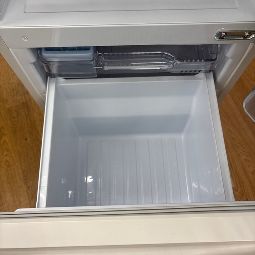 ☆ドリーム荒牧店☆ジモティー割引有☆【クリーニング済み】ミツビシ/2ドア冷蔵庫/MR-P15J-W/146L/2024年製