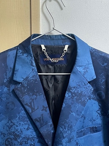 LOUIS VUITTON ルイヴィトン モノグラム ジャケット ブルー