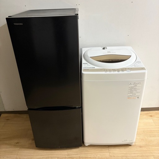 美品高品質　東芝1人暮らし家電セット❗️大阪、大阪近郊配送と設置無料B