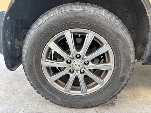 【デリカD:5用】スタッドレスタイヤ＋ホイール 4本セット（215/70R16）TOYO トランパスTX