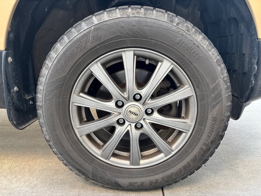 【デリカD:5用】スタッドレスタイヤ＋ホイール 4本セット（215/70R16）TOYO トランパスTX