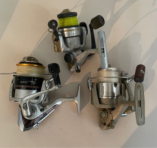 スピニングリール3個セットDAIWA REGAL ECUSIMA