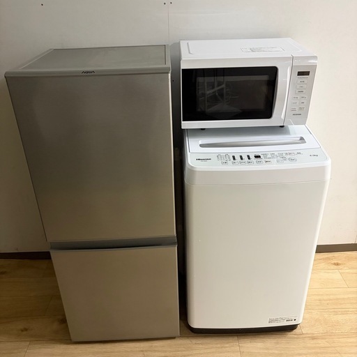 高品質美品1人暮らし家電セット❗️大阪、大阪近郊配送と設置無料C
