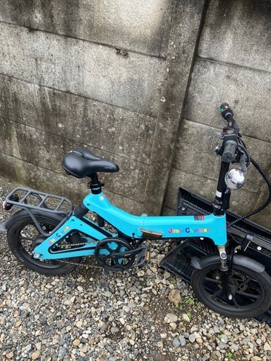 折りたたみ自転車、電動アシスト自転車ですがジャンク扱い！ (断捨離 