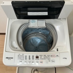 🌟冷蔵庫＋洗濯機セット  1500円（2019年製）一人暮らし家電の画像