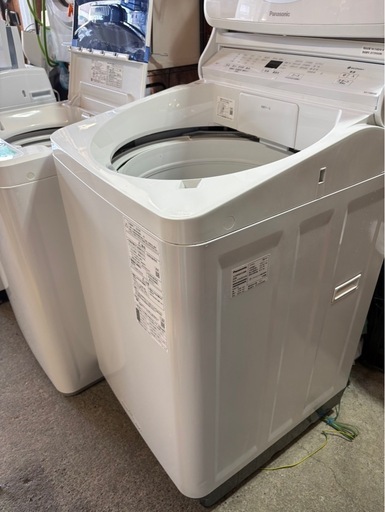 C0301 Panasonic パナソニック 縦型洗濯機 8kg 2020年製 フィルター穴あり