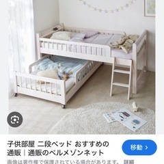 ロータイプ　２段ベットの画像