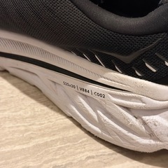 HOKA BONDI X 27.5 黒の画像