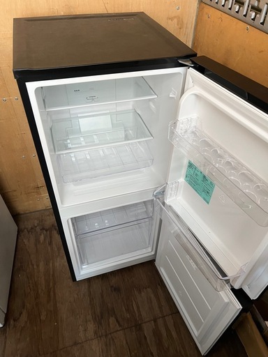 NO B995?福岡市内配送設置無料✨?冷蔵庫 中古 ハイアール Haier JR-NF121NJ 2023年製 2ドア 121L ホ