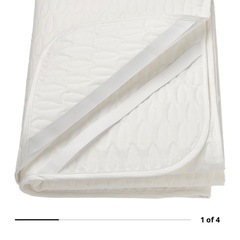 【4/5まで】非常に良い状態　IKEA子供用ベッド、マットレス、マットレスカバーの画像