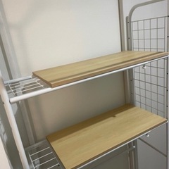 洗濯機上ラック（ランドリーラック）の画像