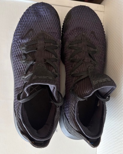 【海外限定】NIKE leBron 16 low triple black  29cm スニーカー
