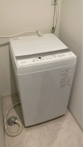 東芝 洗濯機 5kg AW-5GA2 2023年製 動作品