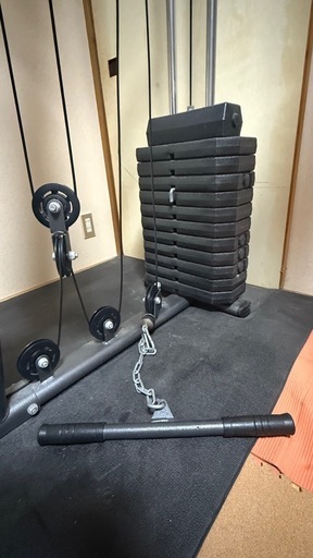 ホームジム(買い足したアタッチメント付き)