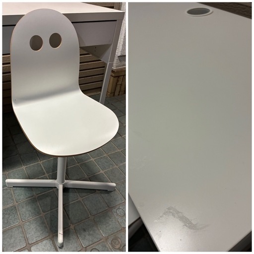 ★IKEA★ イケア MICKE ミック デスク イス付き 引き出し収納 勉強机・学習机やパソコンデスクに！　