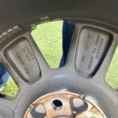 デリカD5 ブラックエディション ホイール＆タイヤ4本セットの画像
