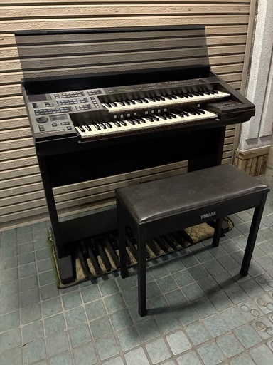 ★動作品★電子オルガン YAMAHA ヤマハ エクトーン EL-50 イス付き 電子ピアノ　