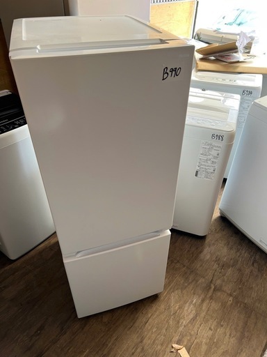 NO B990?福岡市内配送設置無料✨?yselect YRZF15J ヤマダオリジナル ２ドア冷蔵庫 (156L・右開き) ホワイト